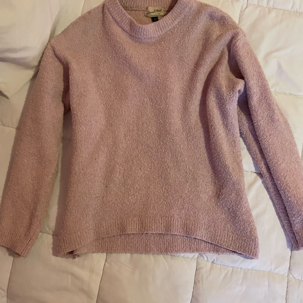 Target Pink Lavender Crewneck Sweater